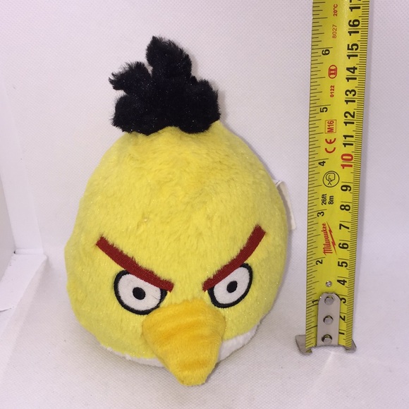 Angry Birds 6” Yellow Bird Chuck Plush Stuffed Toy - Picture 8 of 8